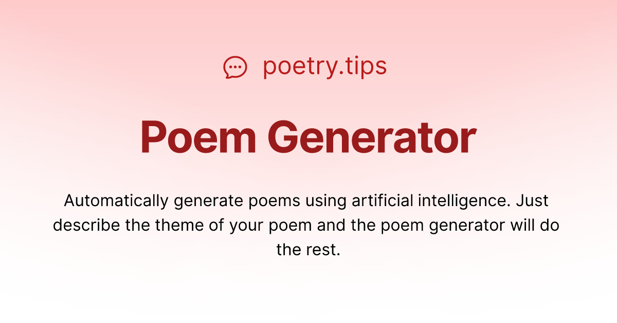 ai-poem-generator